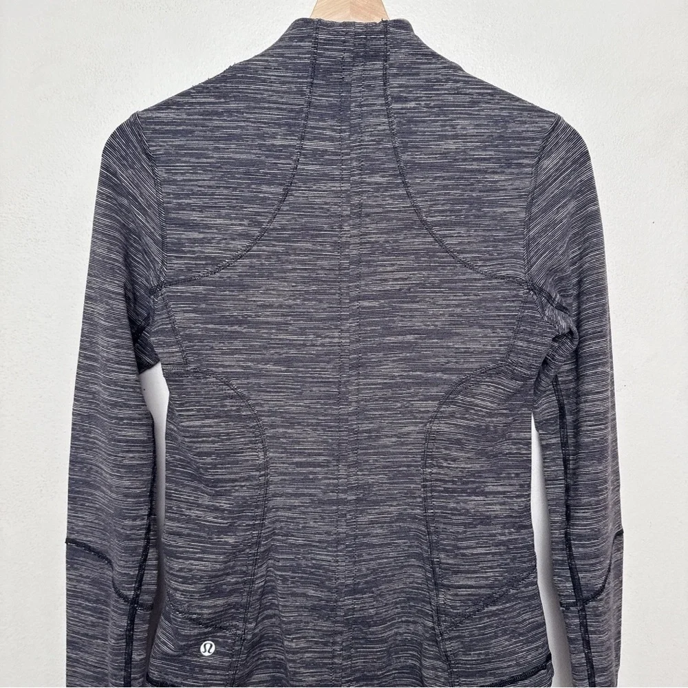 Lululemon Womens 6 Space Dye Active Track Jacket